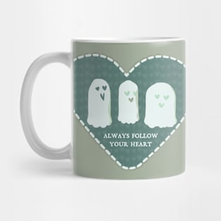 Heartwarming Ghosts [button] Mug